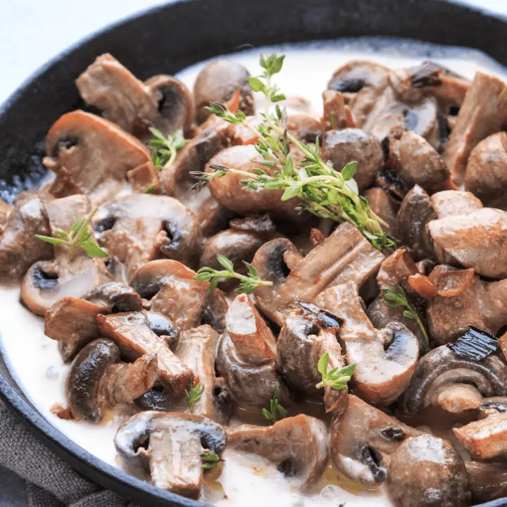 Funghi porcini alla crema