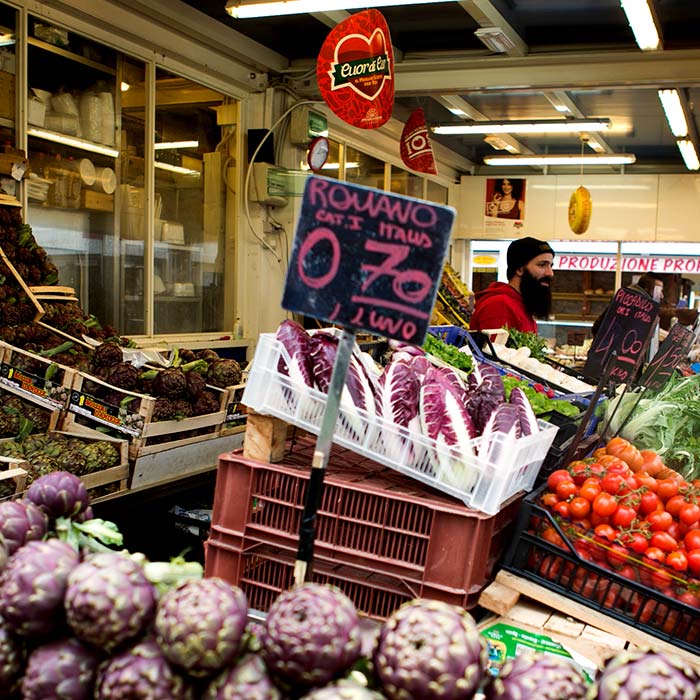 Marknaden i Testaccio