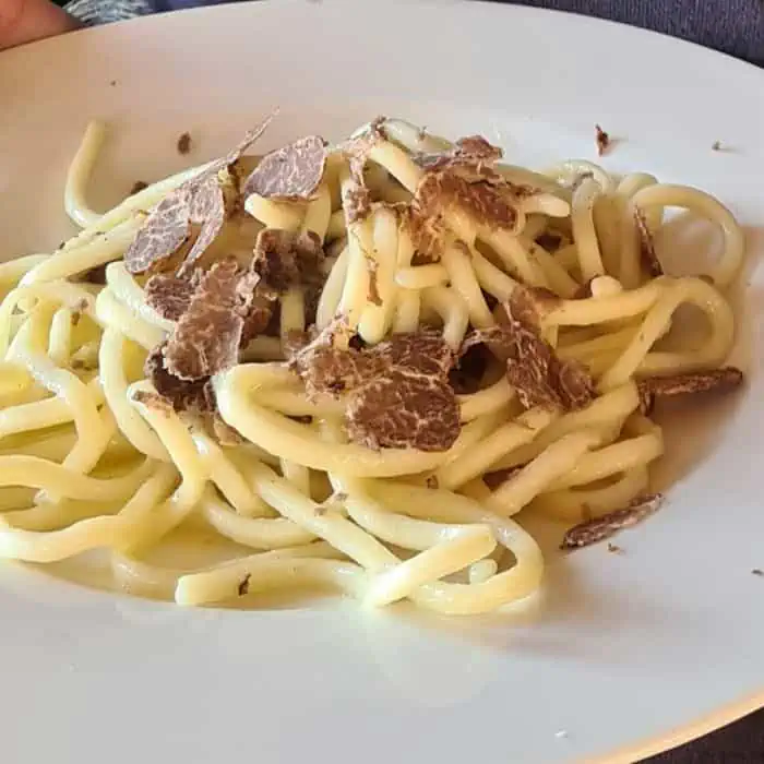 Umbricelli med Bianchetto