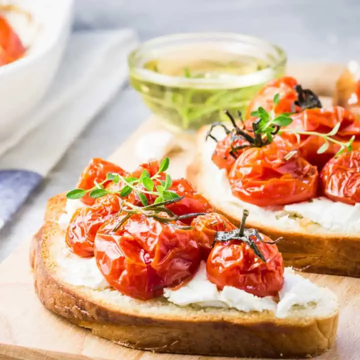 Varm Bruschetta med burrata