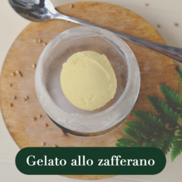 Gelato allo zafferano