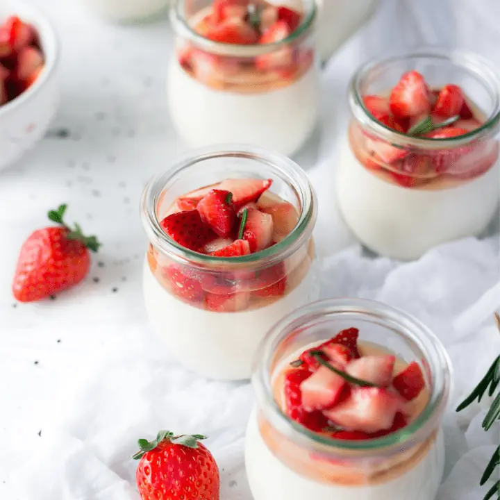 Crema di mascarpone con fragole